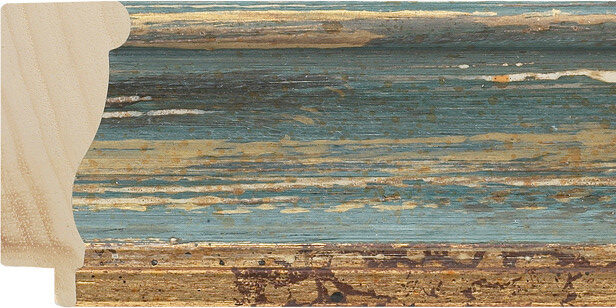 Sample of 6670BU Picture Frame Moulding