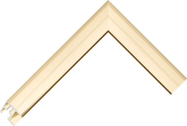 6813 Gold AQ.680130000 picture frame moulding from the Aluminium range