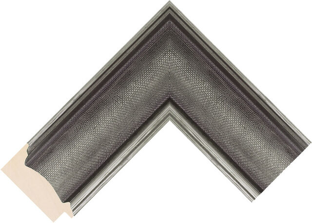 Picture Frame Moulding 680470 - Pewter - 73mm wide x 40mm deep