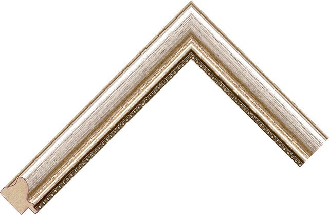 Picture Frame Moulding 683358000 - Silver - 28mm wide x 20mm deep