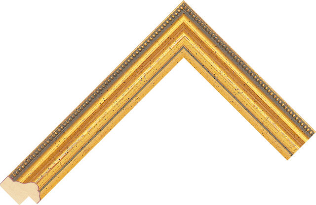 Picture Frame Moulding 723998000 - Gold - 26mm wide x 20mm deep