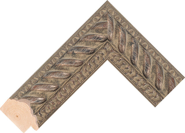 Picture Frame Moulding 725079000 - Silver - 48mm wide x 30mm deep