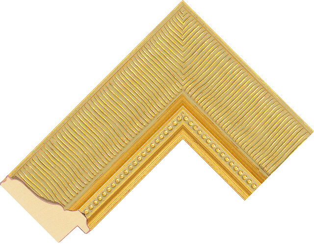 Picture Frame Moulding 742246000 - Gold - 65mm wide x 30mm deep