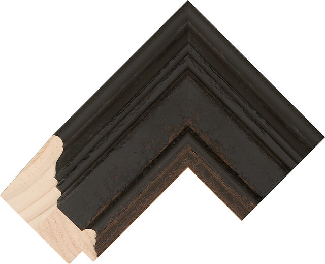 Picture Frame Moulding 756287000 - Wenge - 75mm wide x 50mm deep