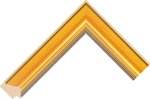Picture Frame Moulding 761998000 - Gold - 34mm wide x 20mm deep