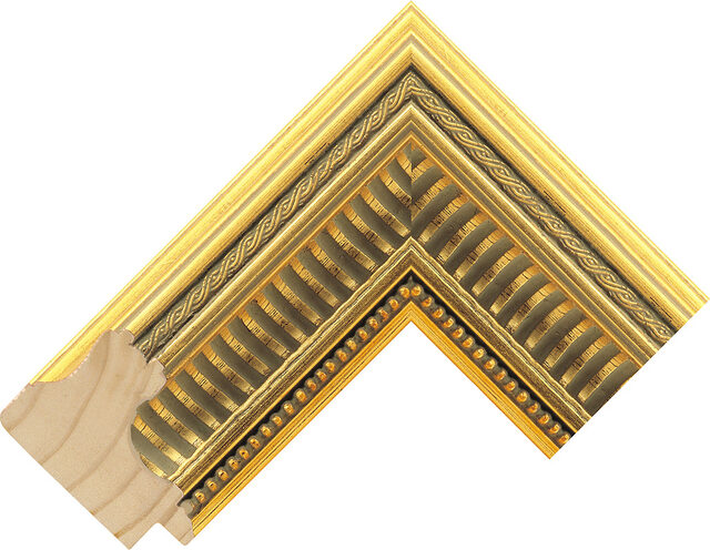 Picture Frame Moulding 766610246 - Gold - 66mm wide x 46mm deep
