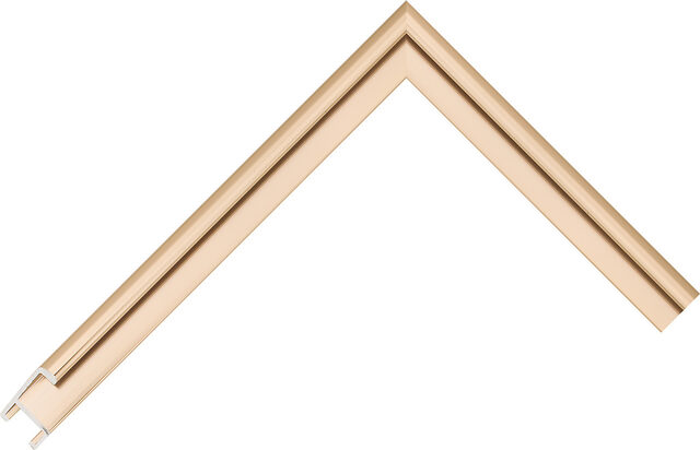 8421 Light Bronze AQ.840210000 picture frame moulding from the Aluminium range