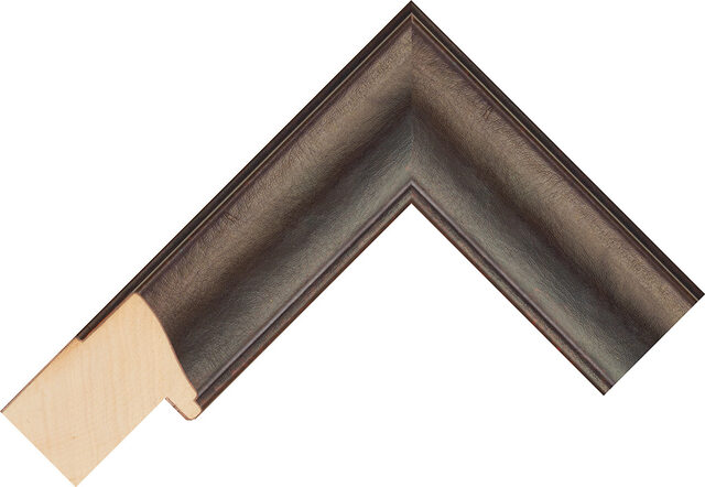 Picture Frame Moulding 842420 - Antique Brown - 32mm wide x 52mm deep