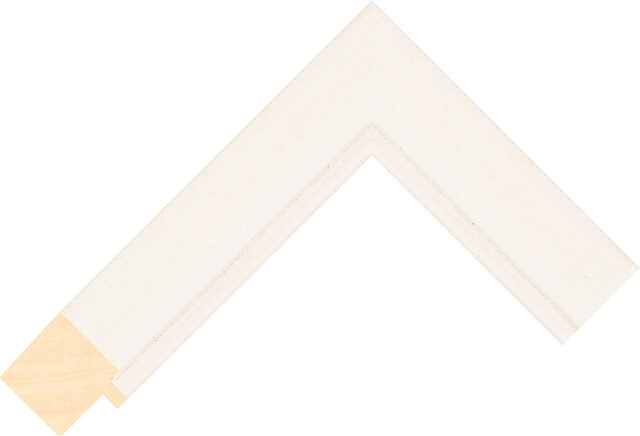 Picture Frame Moulding 947043048 - Ivory - 36mm wide x 31mm deep