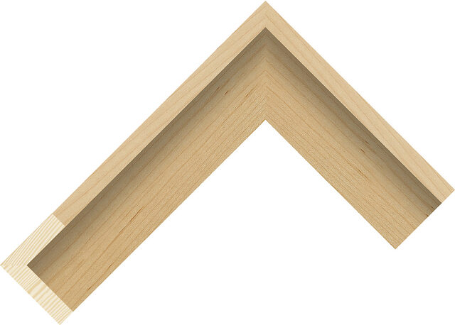 Picture Frame Moulding 991245113 - Maple - 40mm wide x 35mm deep
