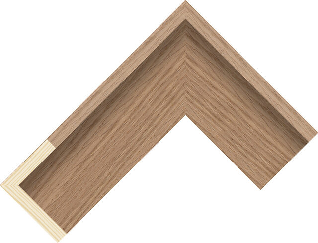 Picture Frame Moulding 991246115 - Oak - 55mm wide x 45mm deep