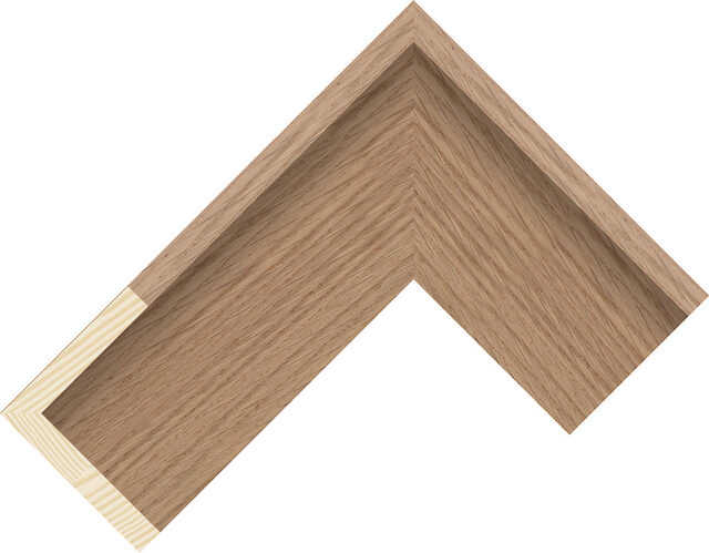 Picture Frame Moulding 991247115 - Oak - 50mm wide x 60mm deep