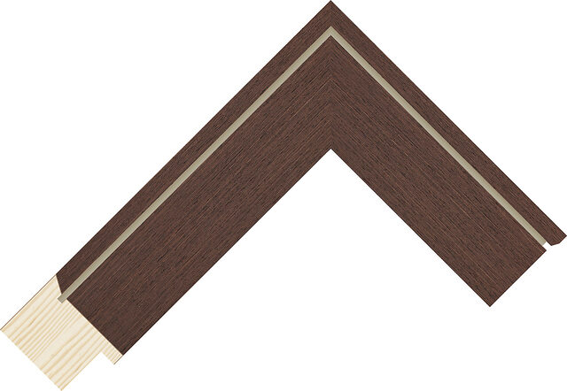 Picture Frame Moulding 991261117 - Wenge - 40mm wide x 30mm deep